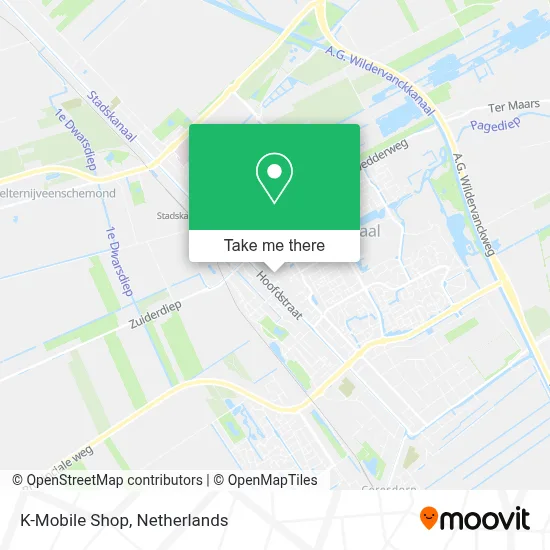 K-Mobile Shop map