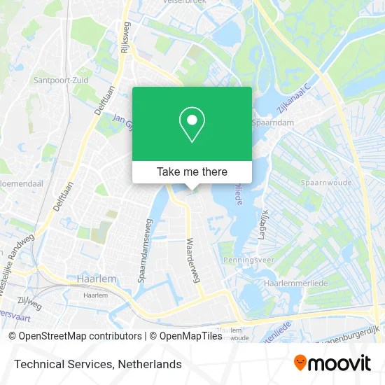 Technical Services map