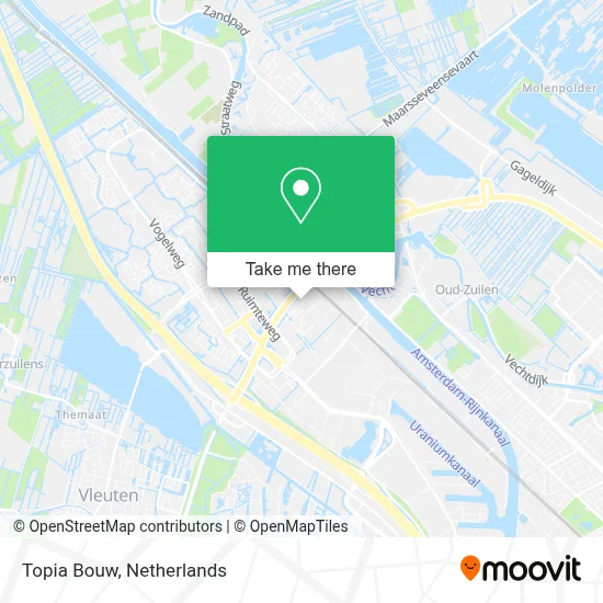 Topia Bouw map