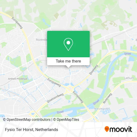 Fysio Ter Horst map