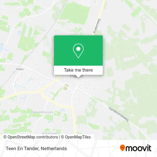 Teen En Tander map