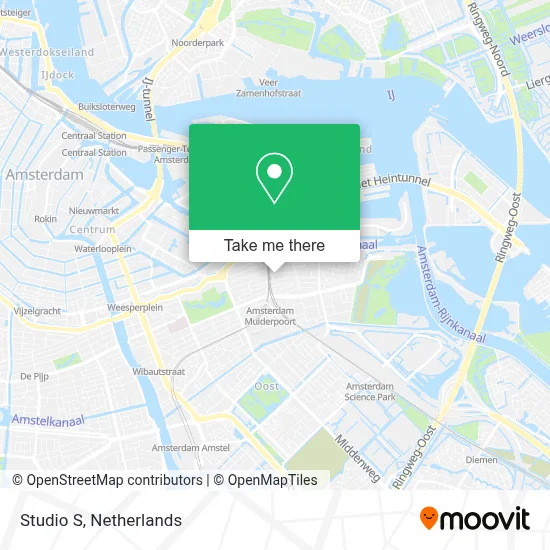 Studio S map