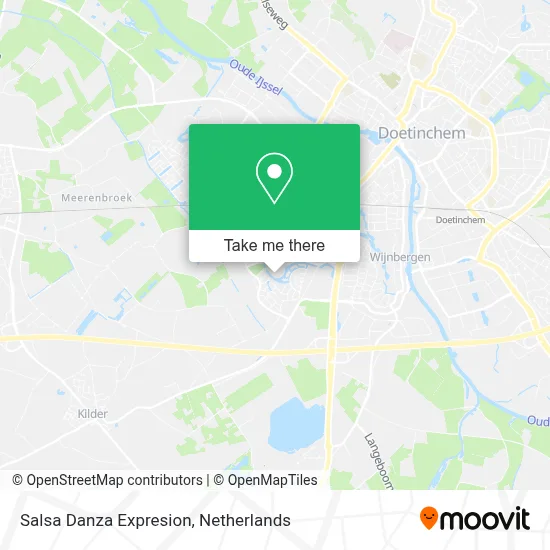 Salsa Danza Expresion map