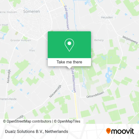 Dualz Solutions B.V. map
