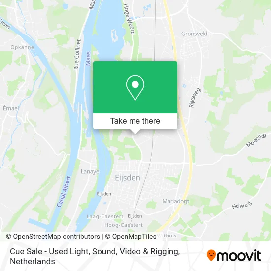 Cue Sale - Used Light, Sound, Video & Rigging map