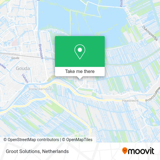 Groot Solutions map
