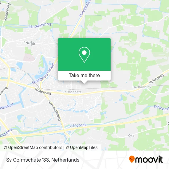 Sv Colmschate '33 map