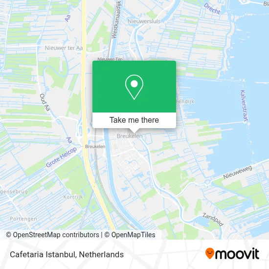 Cafetaria Istanbul map