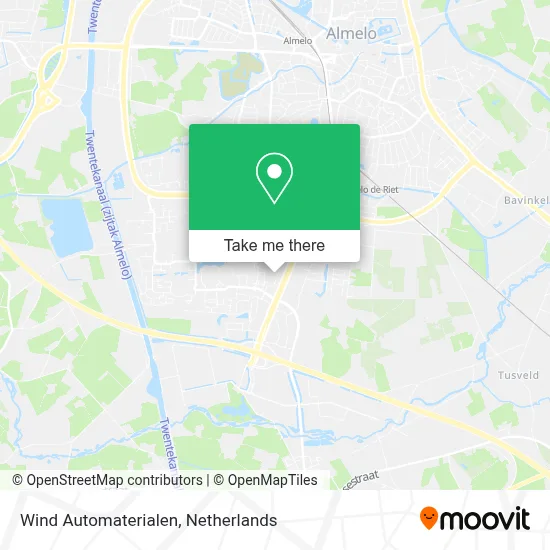 Wind Automaterialen map