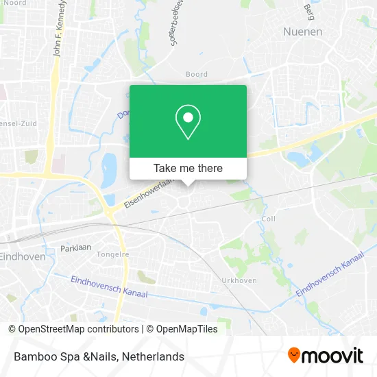 Bamboo Spa &Nails map