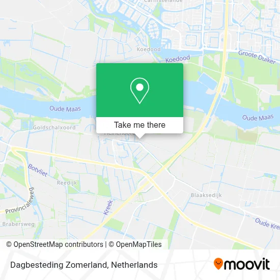 Dagbesteding Zomerland Karte