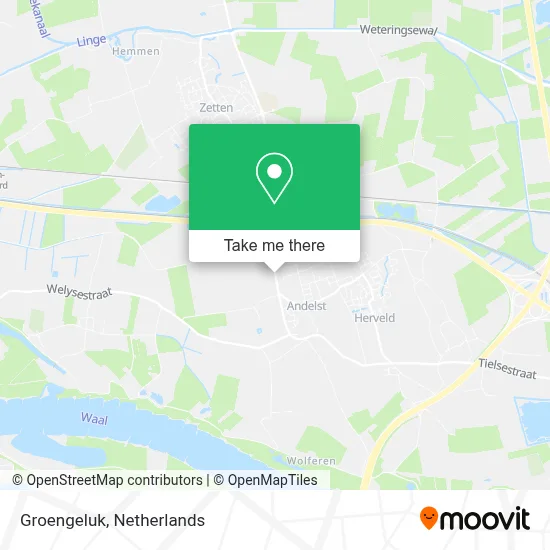 Groengeluk map