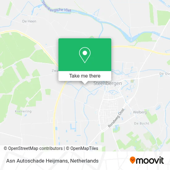 Asn Autoschade Heijmans map