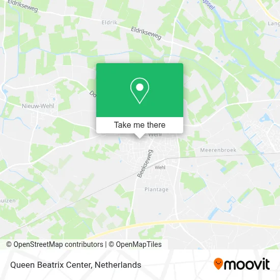Queen Beatrix Center map