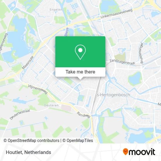 Houtlet map