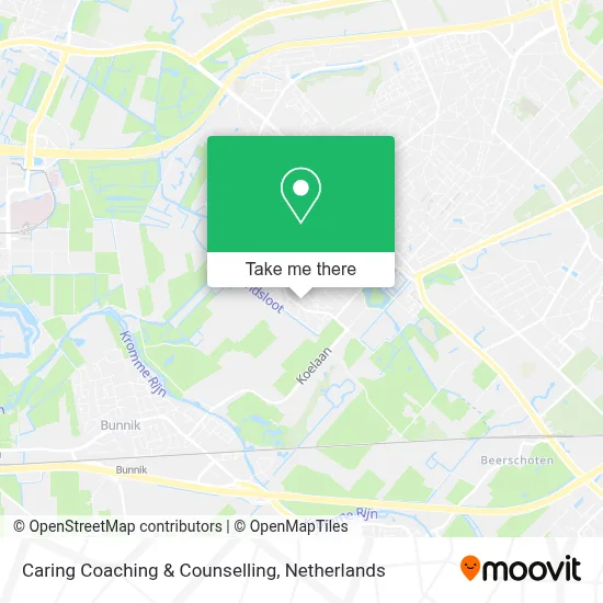 Caring Coaching & Counselling map