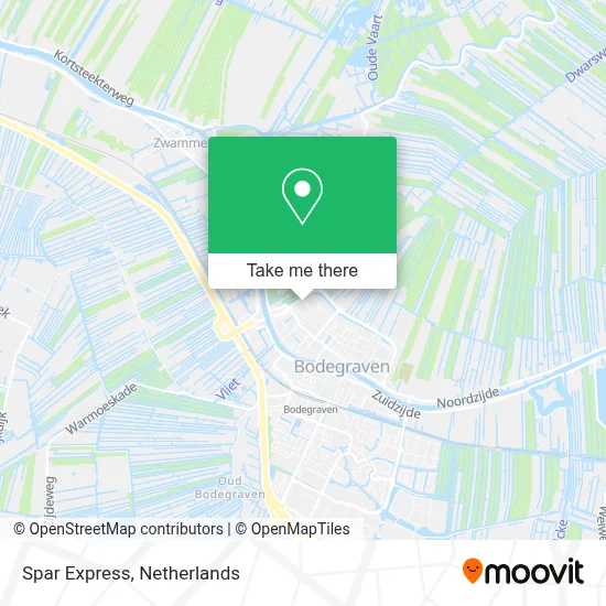 Spar Express map
