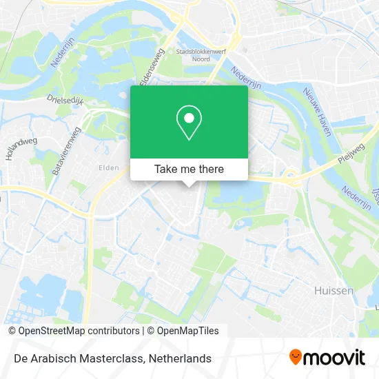 De Arabisch Masterclass map