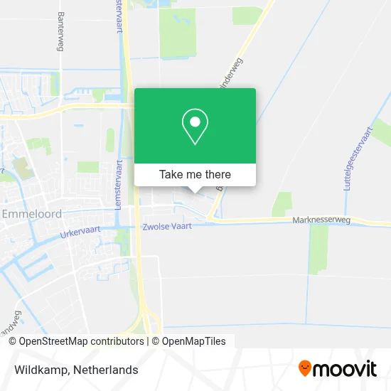 Wildkamp map