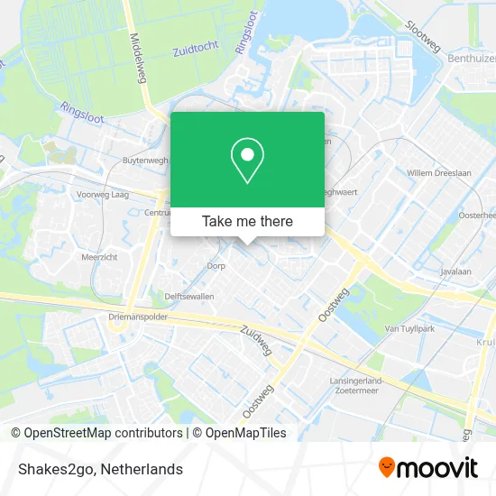 Shakes2go map