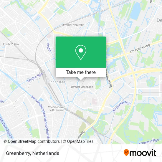 Greenberry map