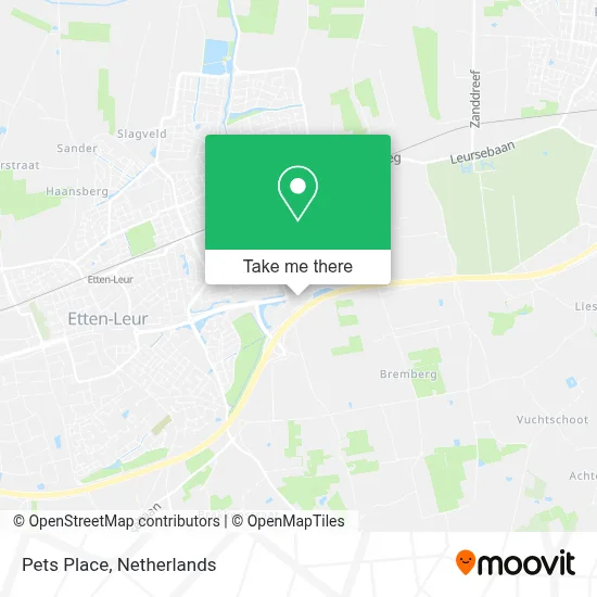 Pets Place map