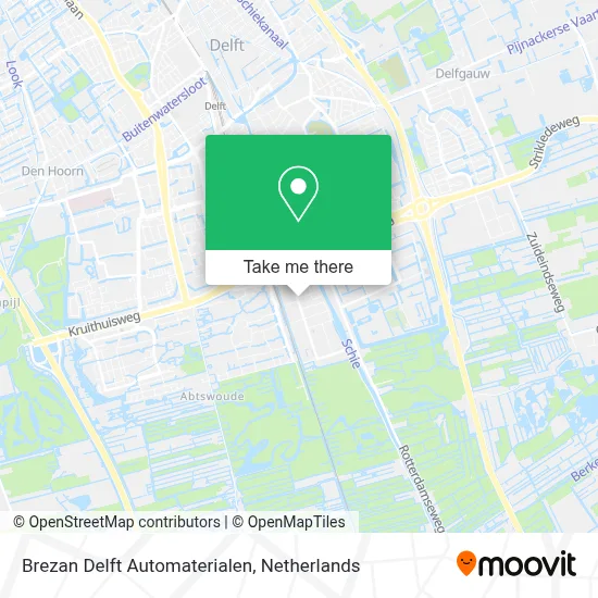 Brezan Delft Automaterialen Karte