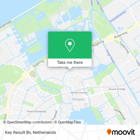 Key Result Bv map