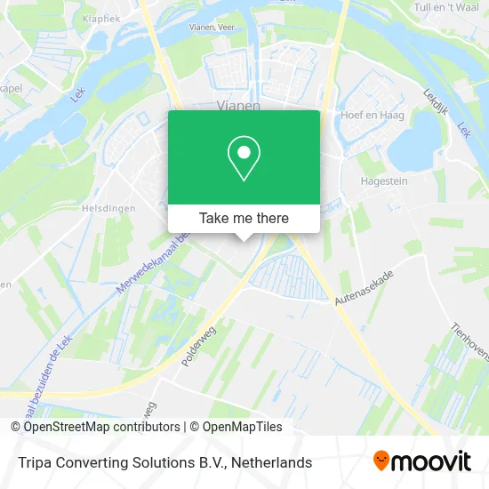 Tripa Converting Solutions B.V. map