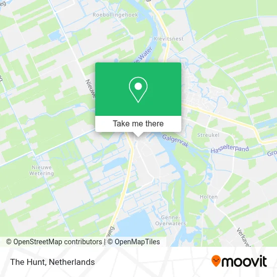The Hunt map