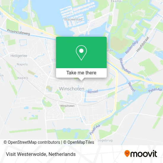 Visit Westerwolde map
