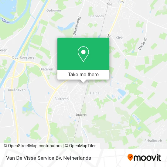 Van De Visse Service Bv map