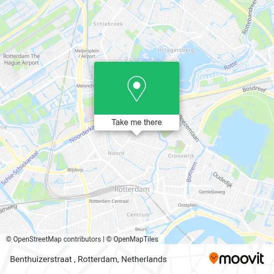 Benthuizerstraat , Rotterdam map