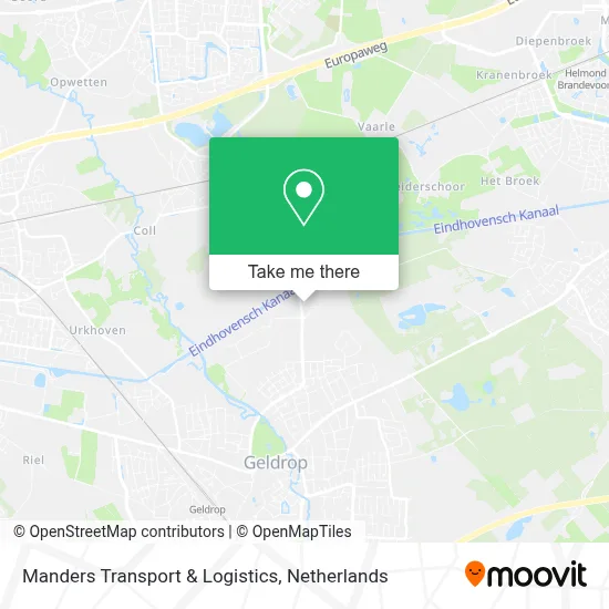 Manders Transport & Logistics map
