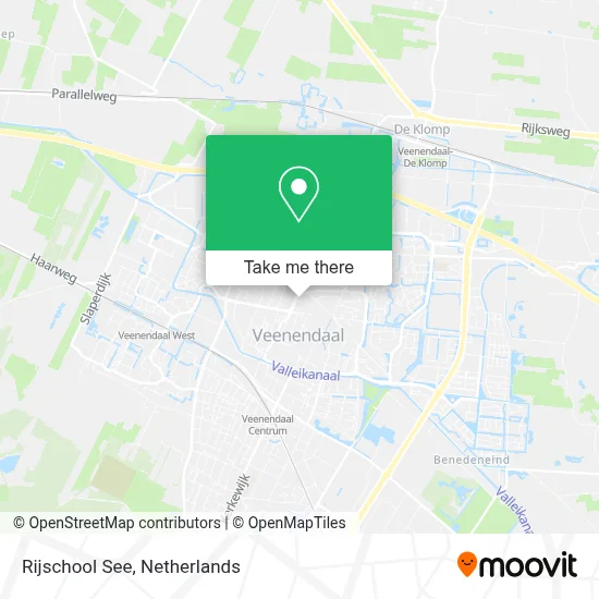 Rijschool See map