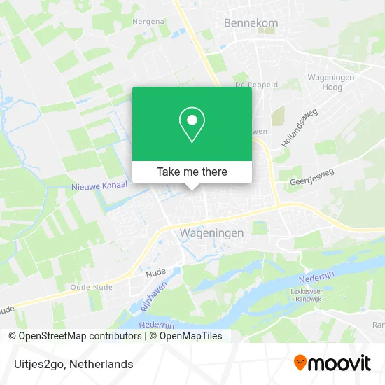 Uitjes2go map