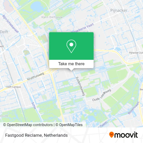 Fastgood Reclame map