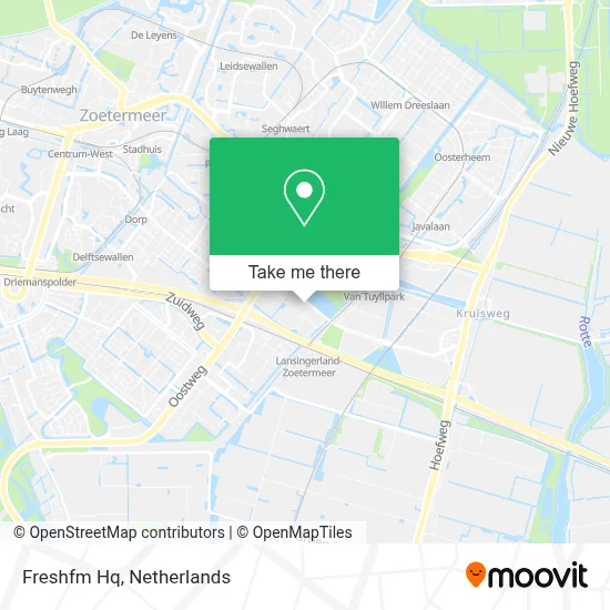 Freshfm Hq map