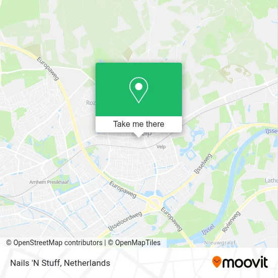 Nails 'N Stuff map