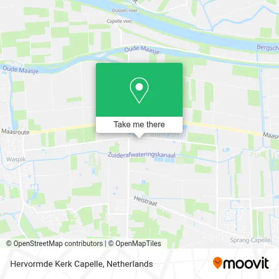Hervormde Kerk Capelle map