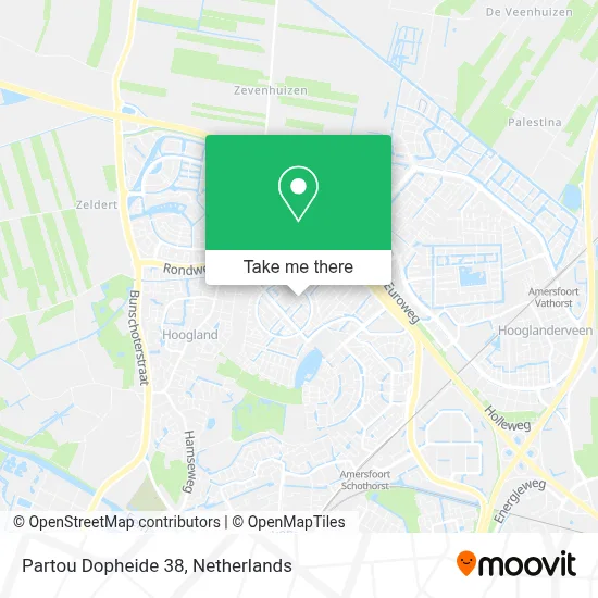Partou Dopheide 38 map