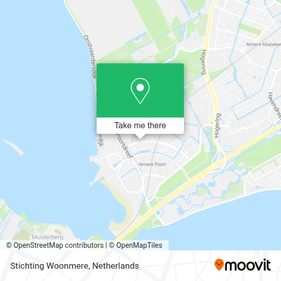 Stichting Woonmere map