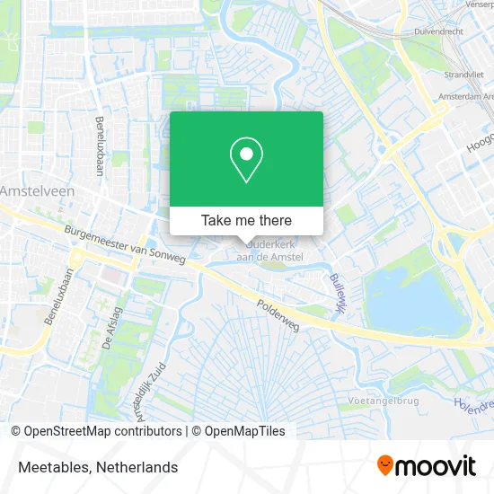 Meetables map