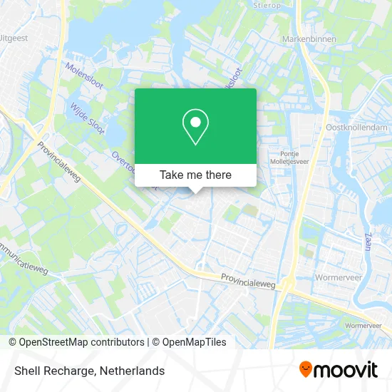 Shell Recharge map
