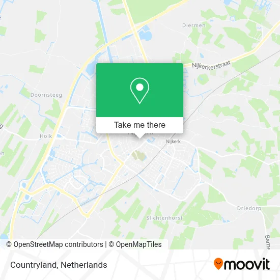 Countryland map