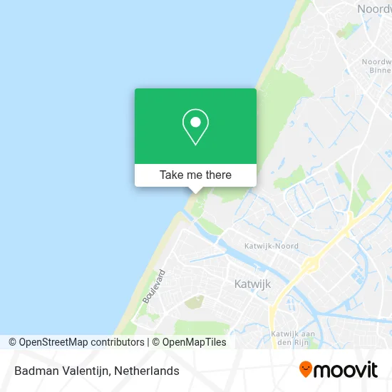 Badman Valentijn map