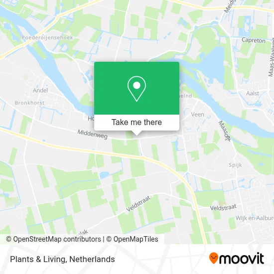 Plants & Living map