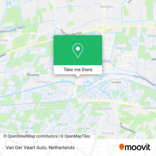 Van Der Vaart Auto map