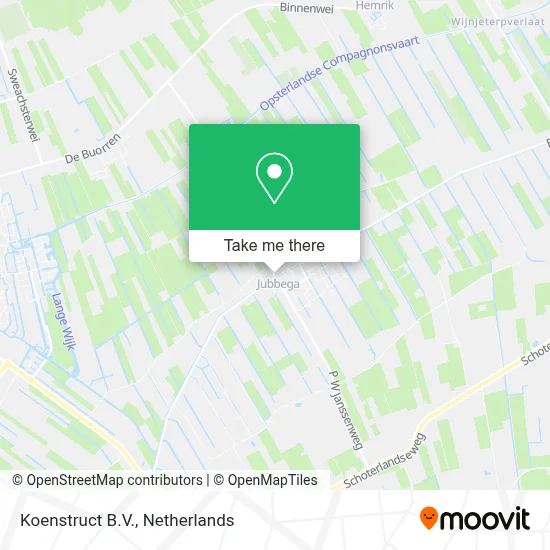 Koenstruct B.V. map