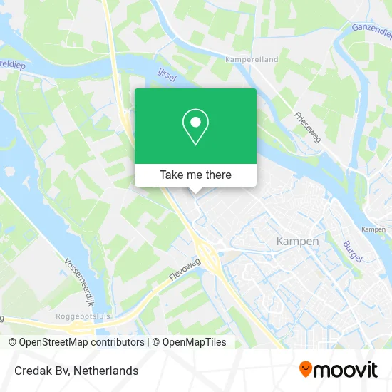 Credak Bv map